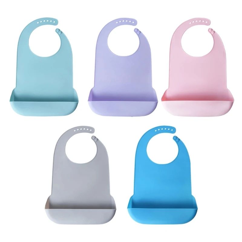 Водонепроницаемый силиконовый  – обзор и цена Waterproof Baby Bibs Silicone